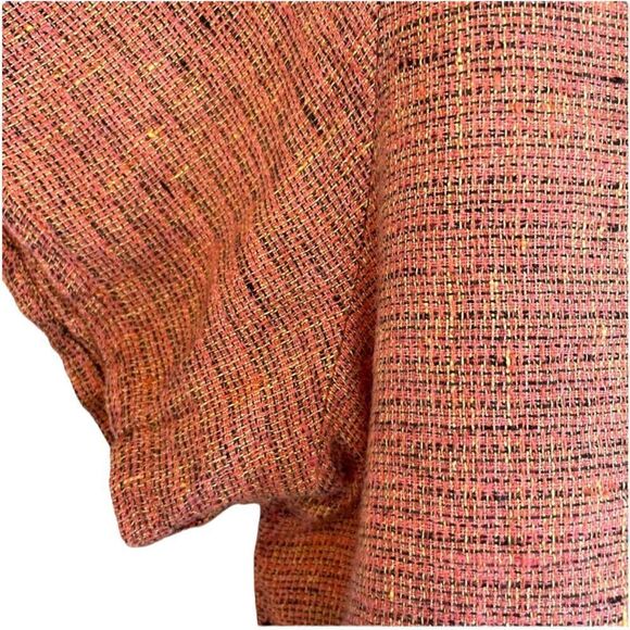 Flax 100% Linen Wrap Button Top - Picture 4 of 9